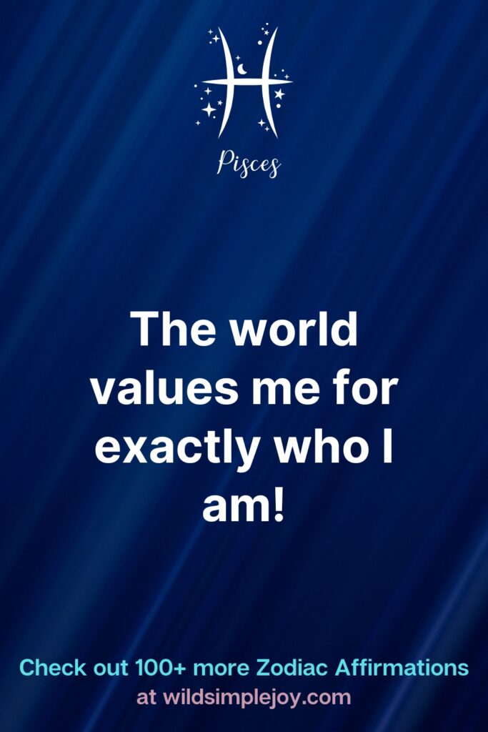 Pisces affirmation 30