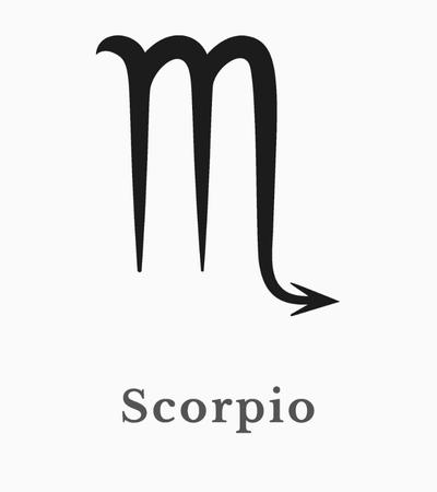 Scorpio zodiac sign