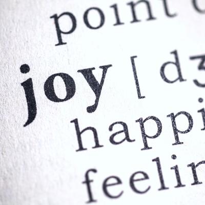 Joy in the dictionary