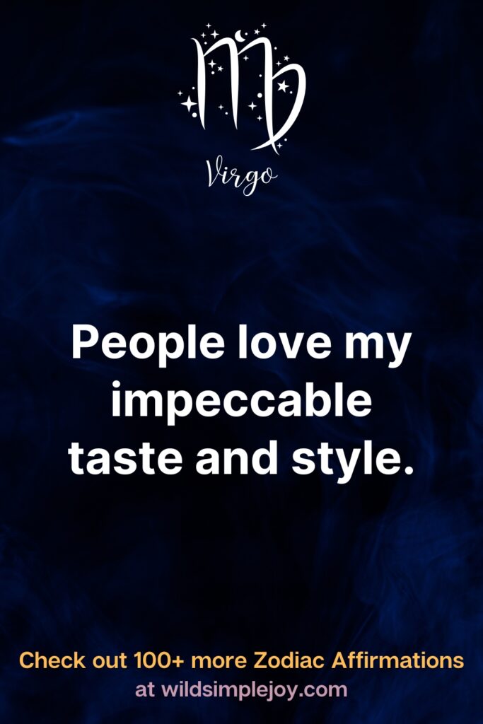 Affirmations for Virgos 21
