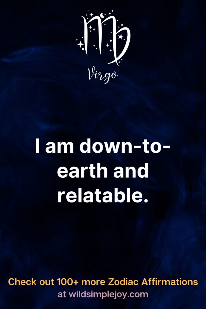 Affirmations for Virgos20