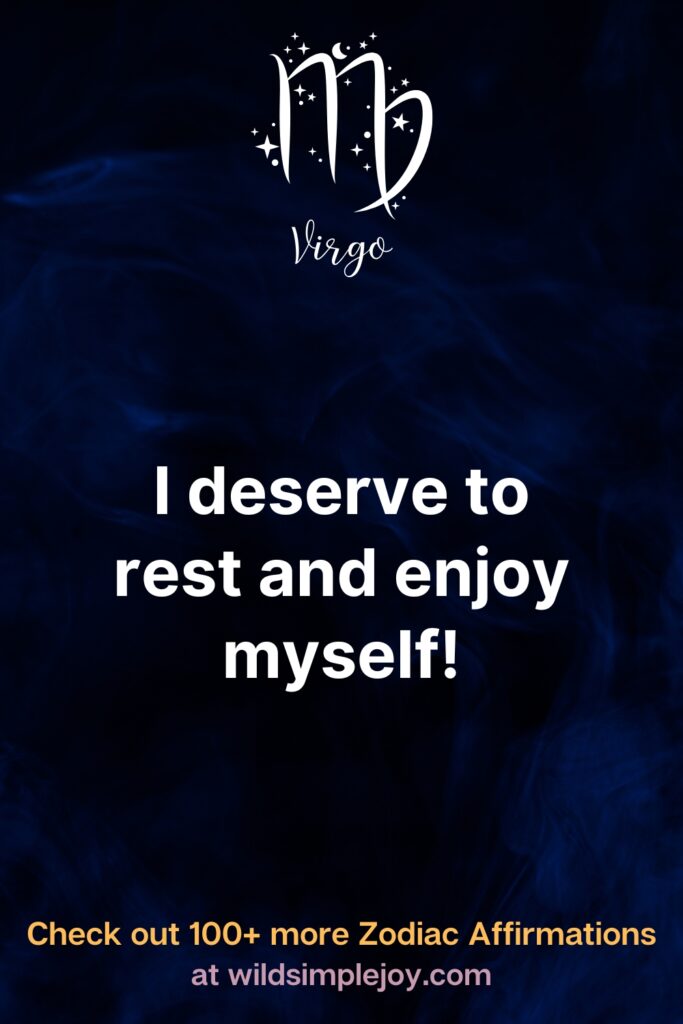 Virgo Affirmation 6