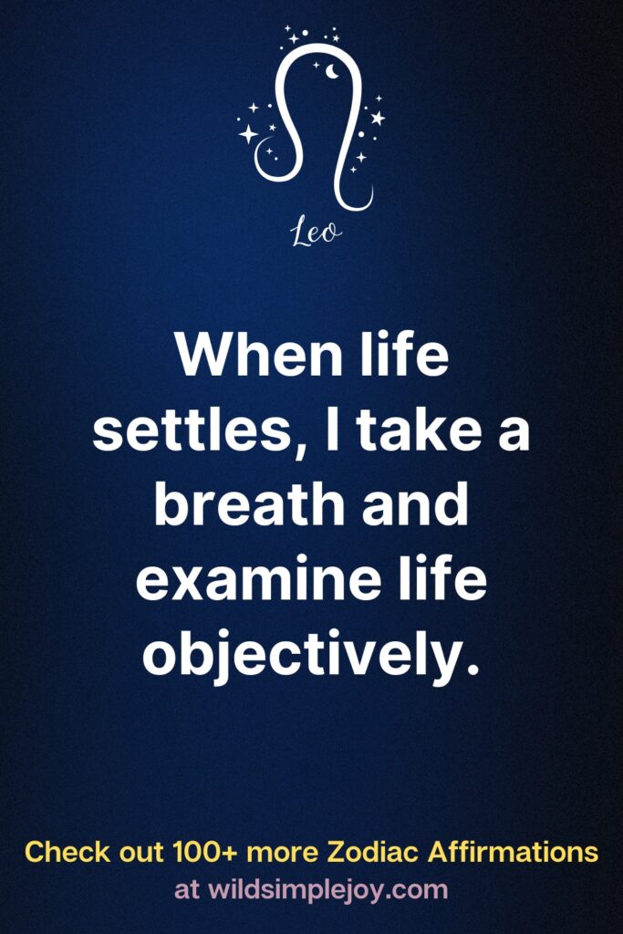 Affirmations for Leos Zodiac 17