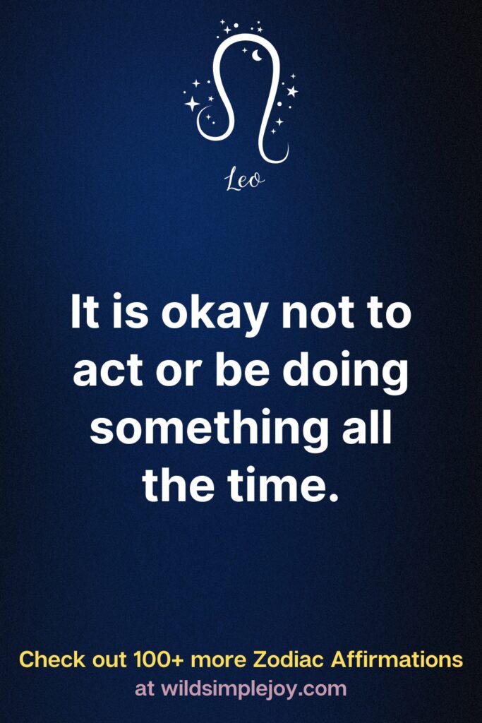 Affirmations for Leos Zodiac 18