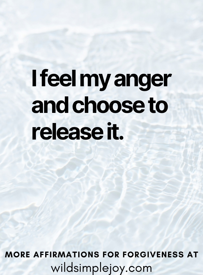 Affirmations for Forgiveness