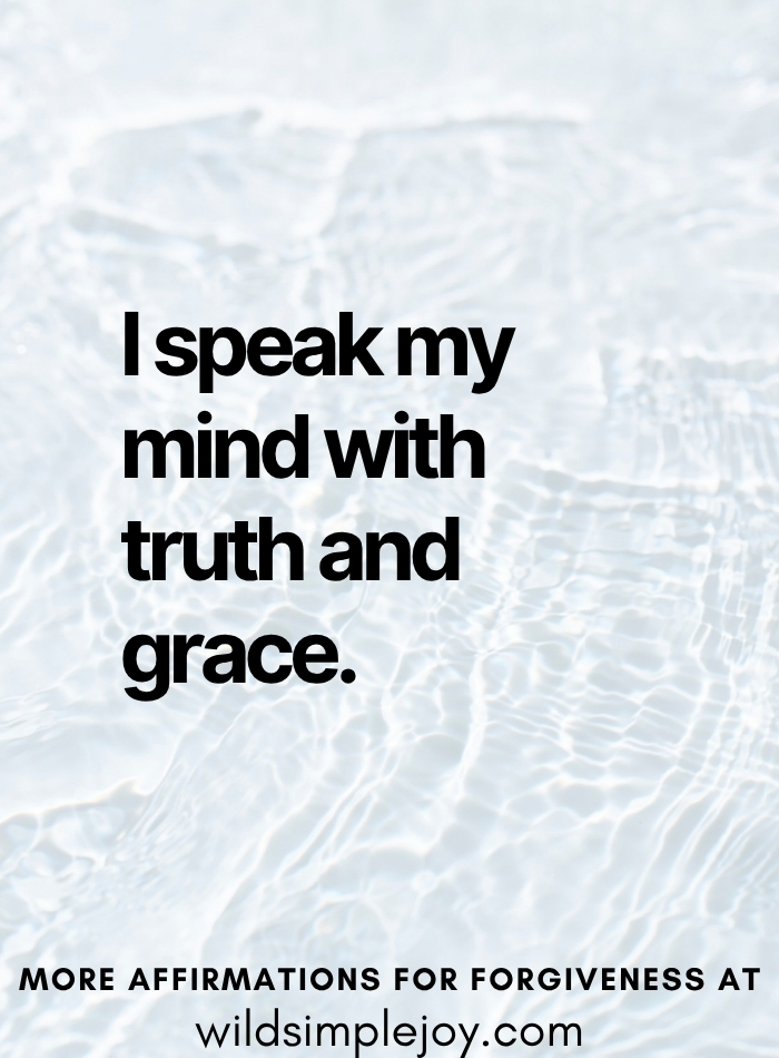 Affirmations for Forgiveness20