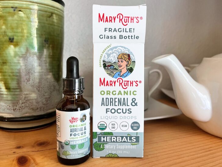 MaryRuth's Adrenal and Focus nootopic blend with box