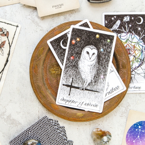 Cards from the Wild Unknown Tarot